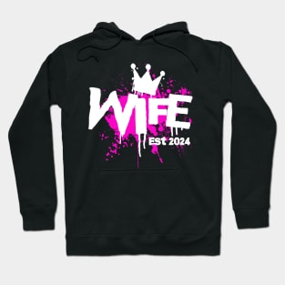 Wife est 2024 Hoodie